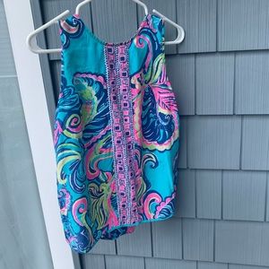 Iona silk sleeveless button back